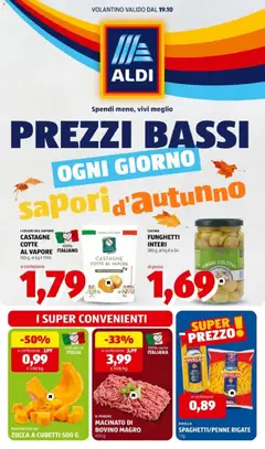 Anteprima Aldi volantino valida dal 19/10/2026