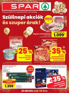 Előnézet Spar akciós újság érvényes 2026.10.29.-tól
