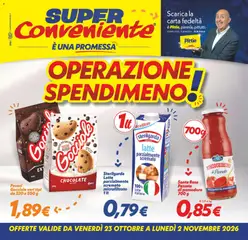 Anteprima SuperConveniente volantino valida dal 23/10/2026