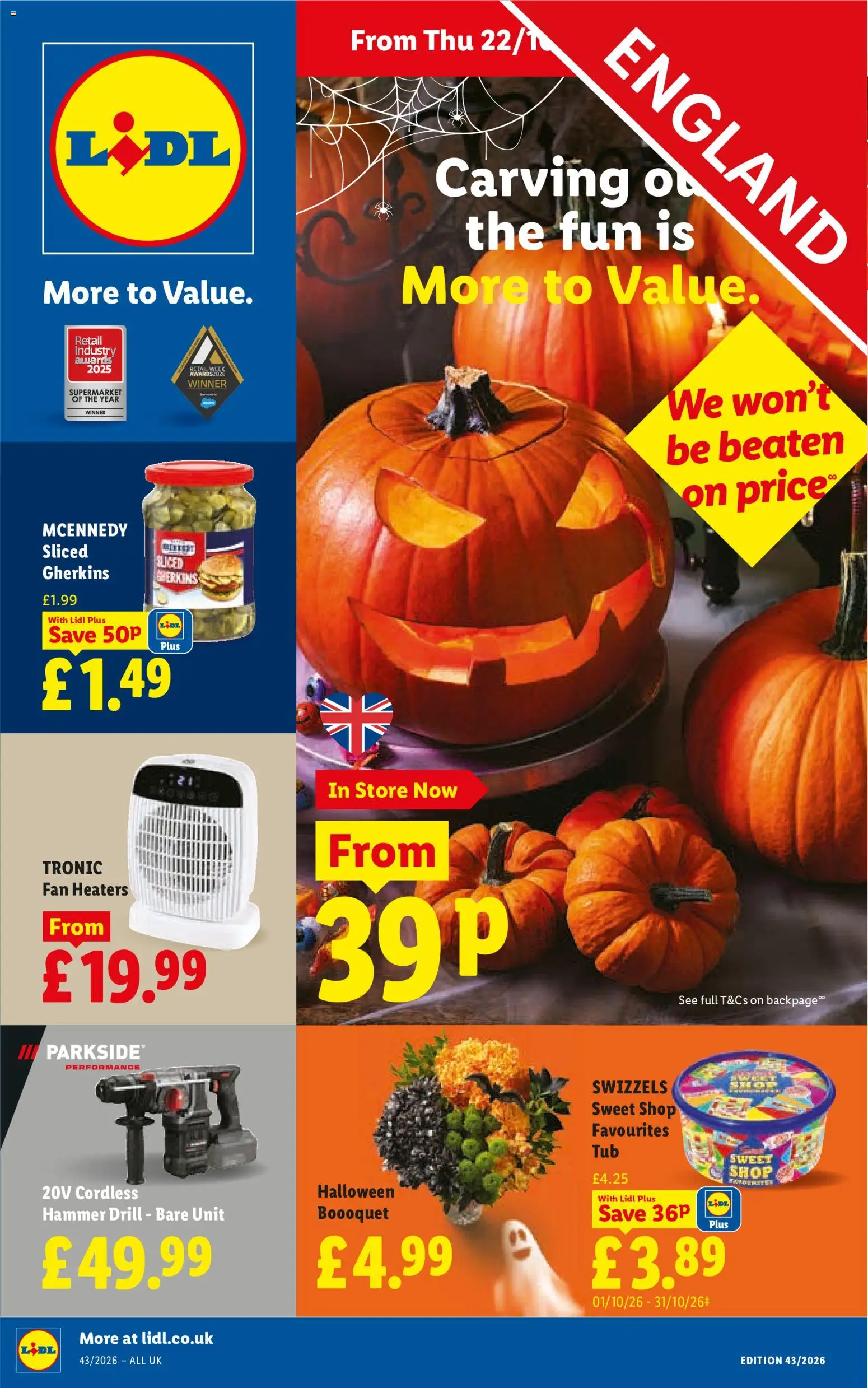Weekly offers Lidl England - page 1- valid from 22/10/2026