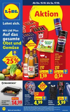 Vorschau Lidl Flugblatt gültig ab 15.10.2026