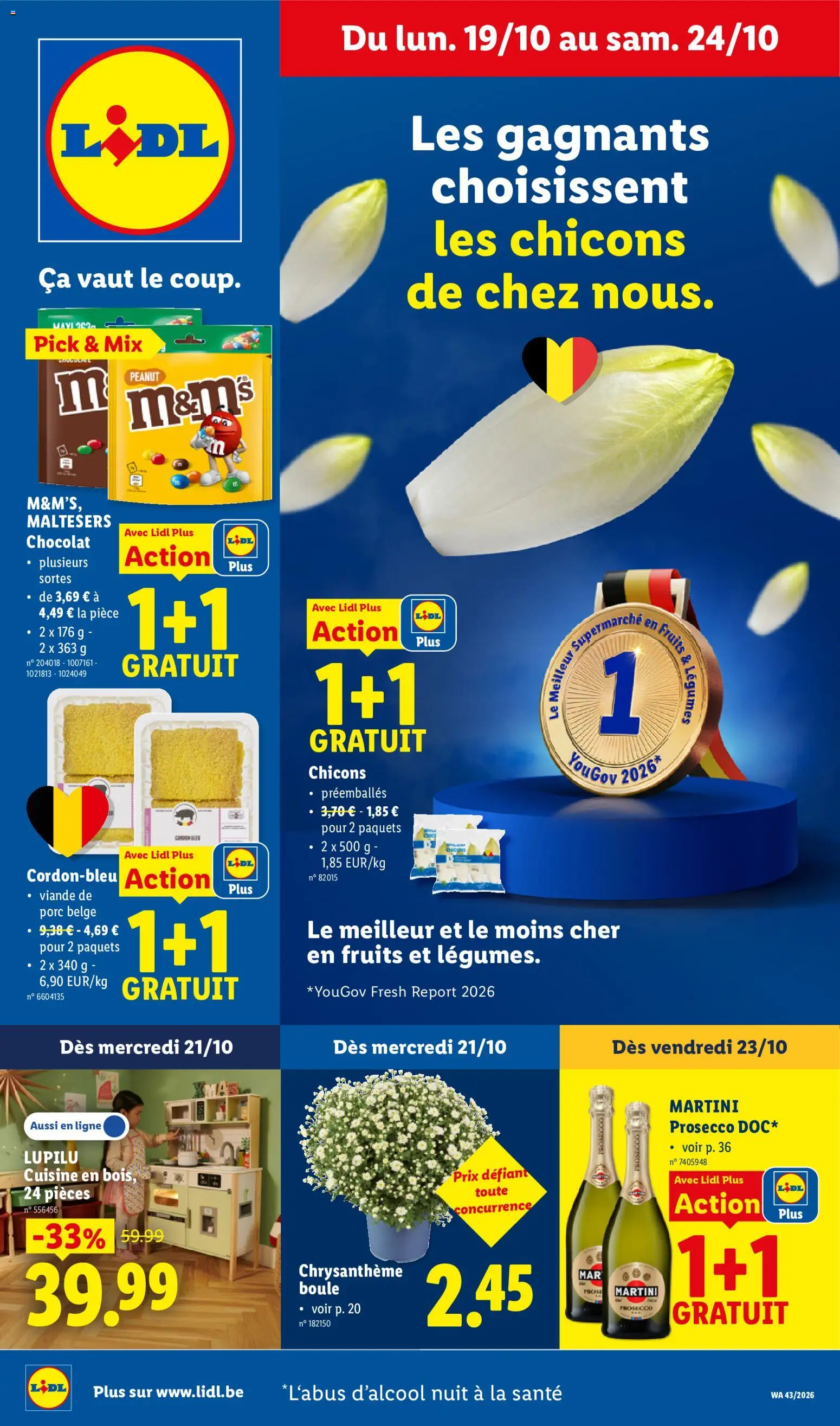Lidl Folder semaine Folder week 43 - pagina 1- geldig vanaf 19/10/2026