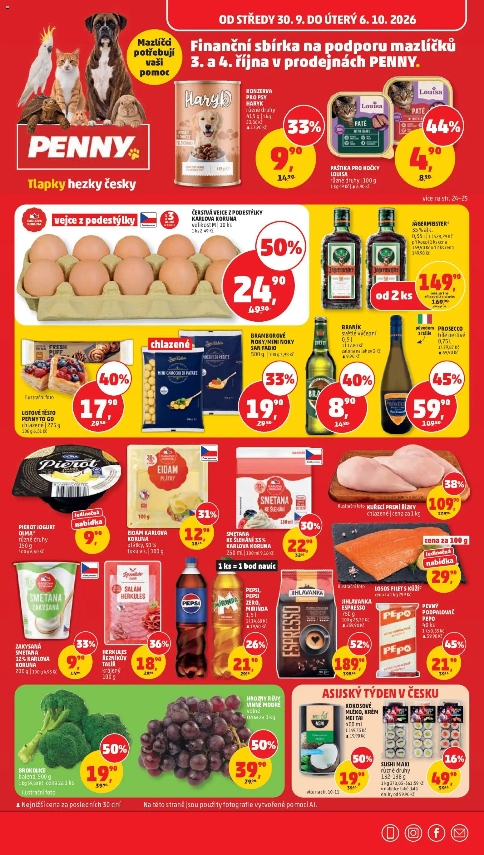 Penny Market leták - strana 1- platný od 30.09.2026