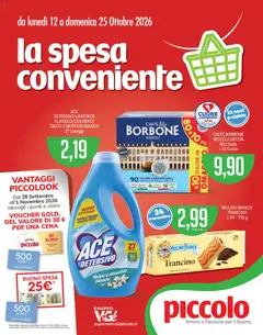 Anteprima Piccolo volantino valida dal 12/10/2026