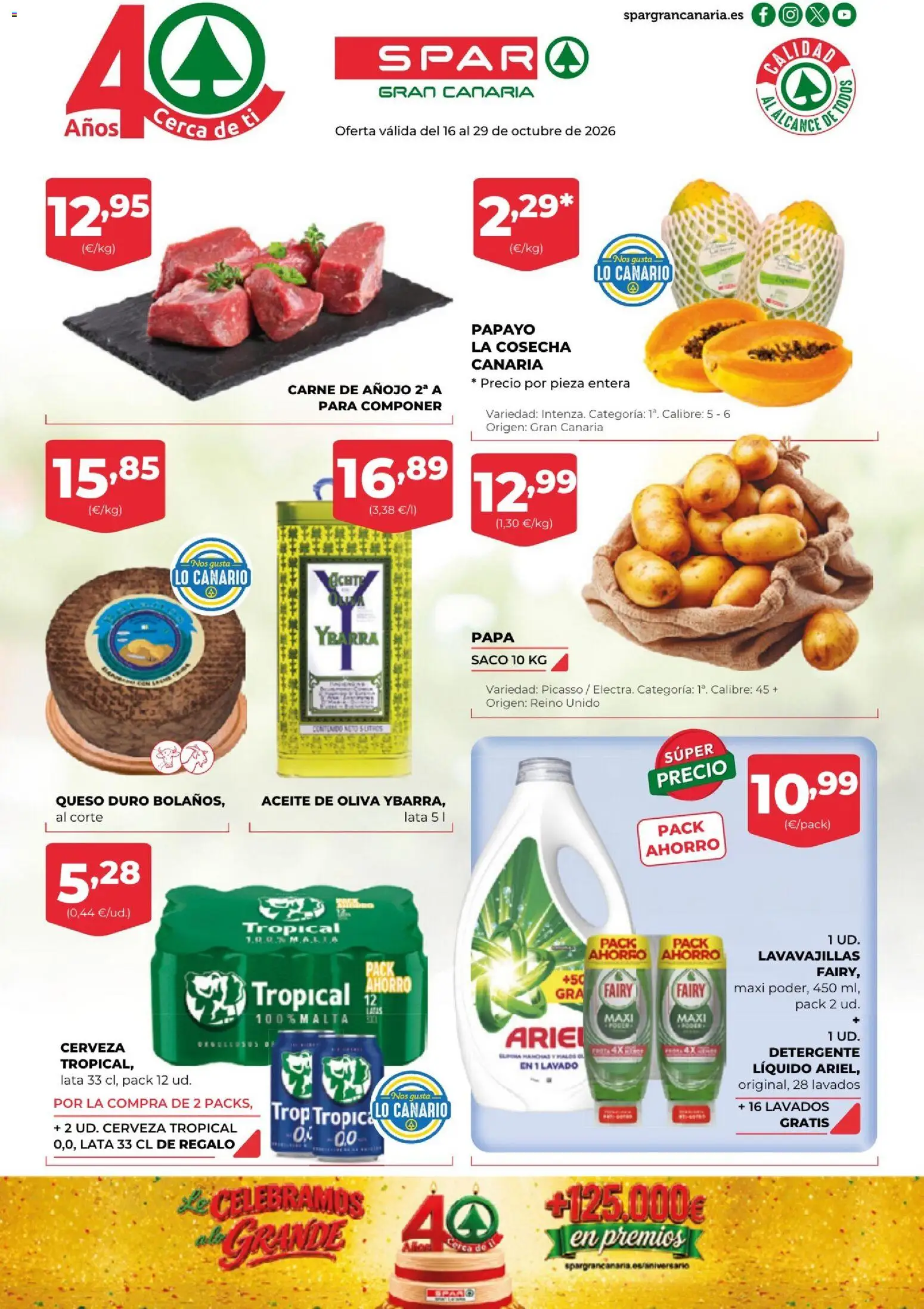 Spar - folleto - Página de 1 - Válido desde 16/10/2026