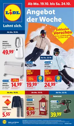 Vorschau Lidl Prospekt gültig ab 19.10.2026
