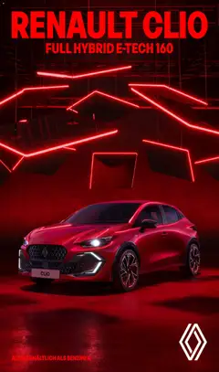 Vorschau Neuer Clio gültig ab 01.10.2025