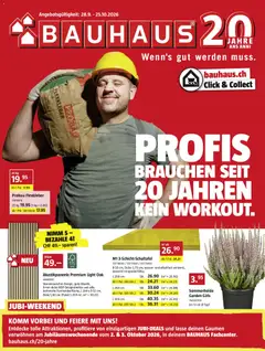 Vorschau Bauhaus aktionen gültig ab 28.09.2026