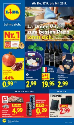 Vorschau Lidl aktionen gültig ab 17.09.2026