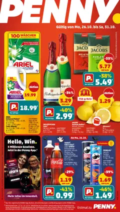 Vorschau Penny Prospekt gültig ab 26.10.2026
