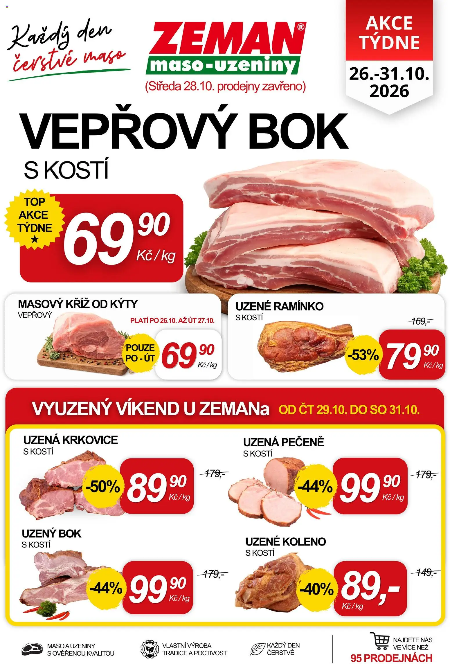 Prodejny Zeman leták - strana 1- platný od 26.10.2026