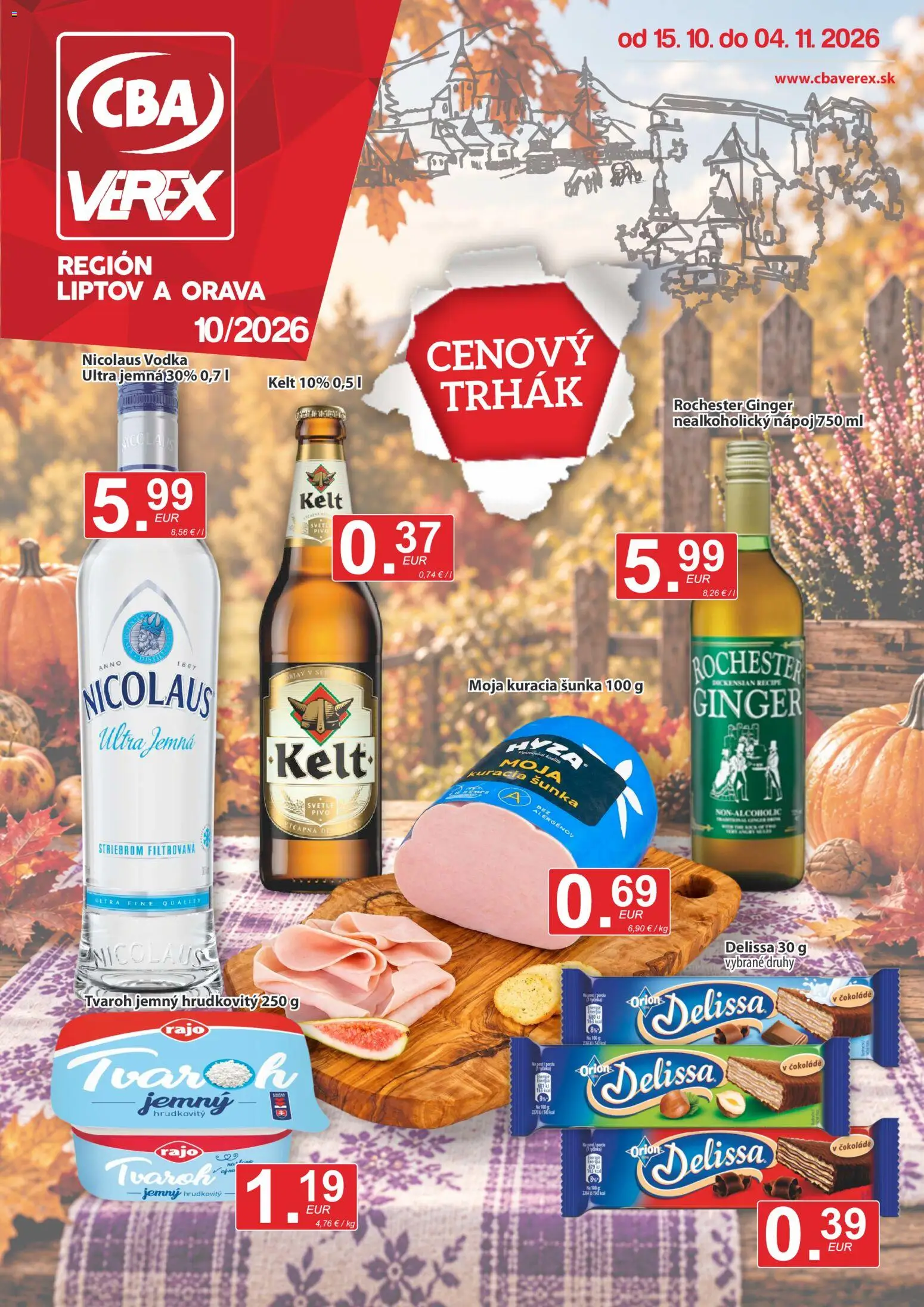 CBA Verex leták - strana 1- platný od 15.10.2026