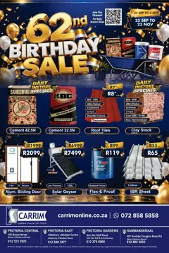 Preview K. Carrim Specials valid from 25/09/2026