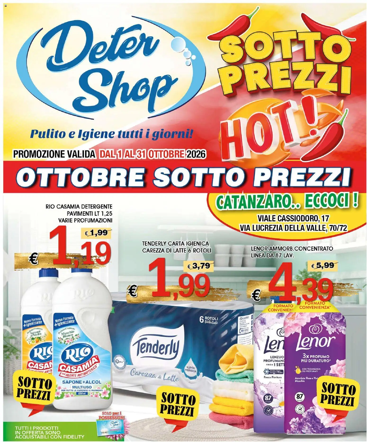 Deter Shop volantino - pagina 1 - valido dal 01/10/2026