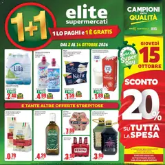 Anteprima Elite Supermercati volantino valida dal 02/10/2026