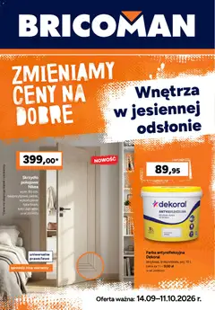 Podgląd Bricoman gazetka ważny od 14.09.2026