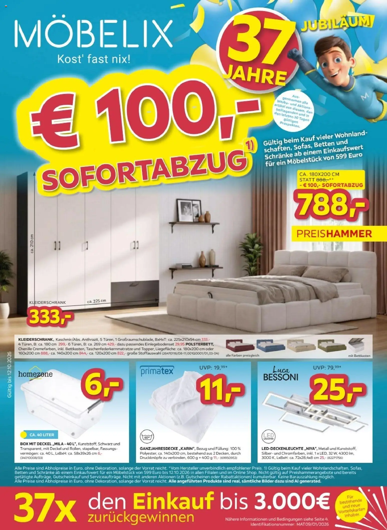 Möbelix Flugblatt - Seite 1- gültig ab 06.10.2026