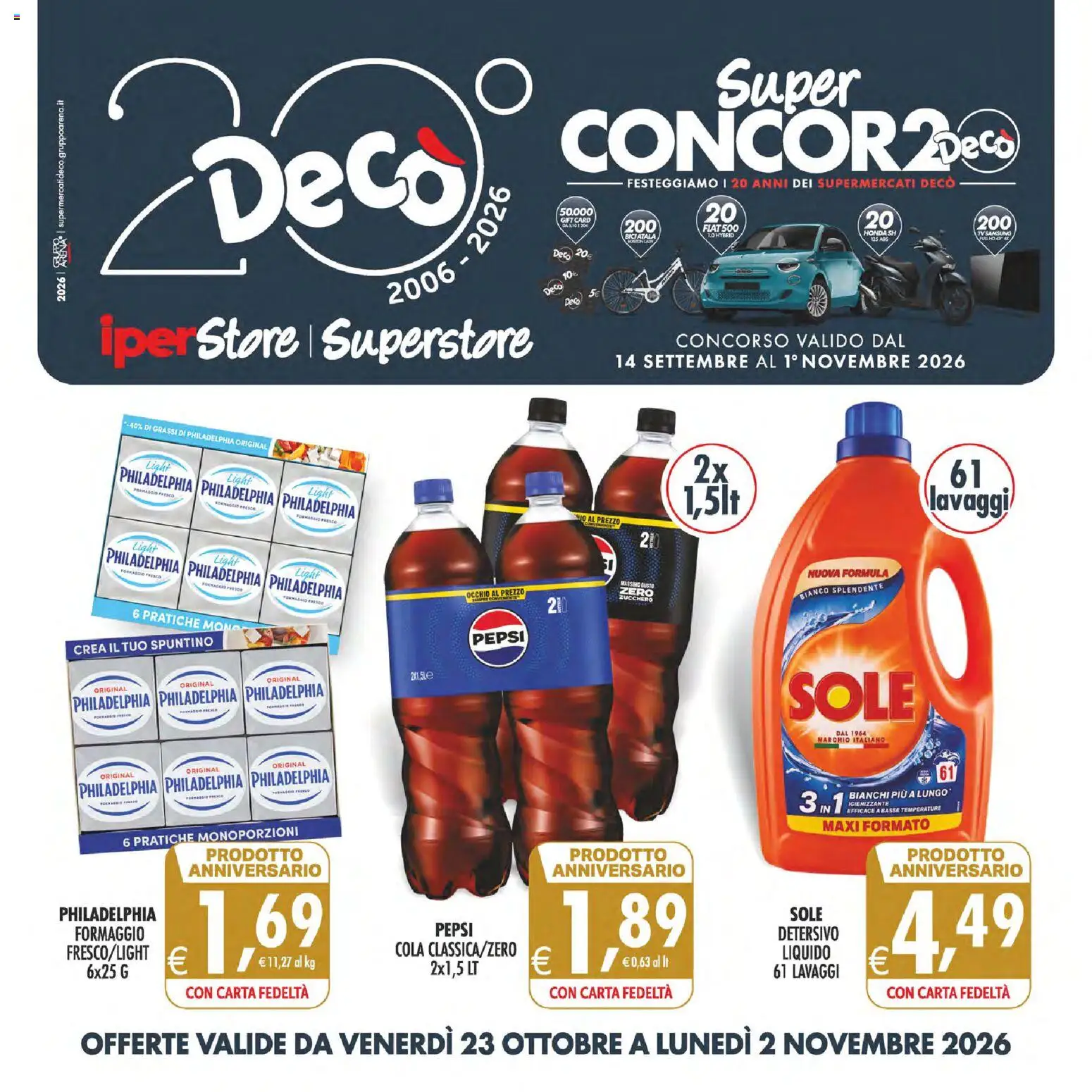 Decò volantino - pagina 1 - valido dal 23/10/2026