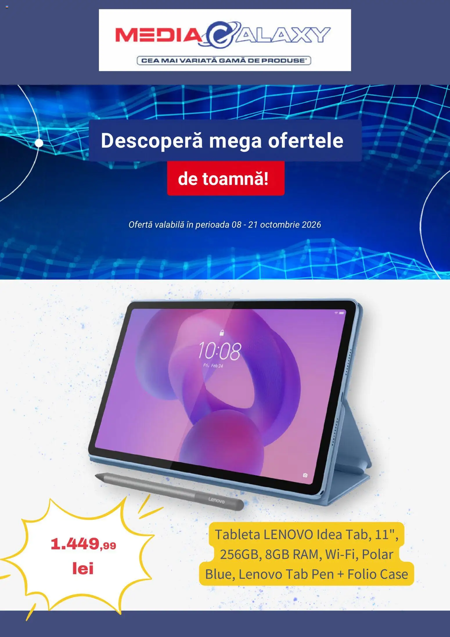 Media Galaxy Catalog - pagina 1- valabil de la 08.10.2026