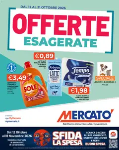 Anteprima Mercatò volantino valida dal 12/10/2026