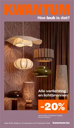 Kwantum Folder / Publicité geldig vanaf 14/09/2026