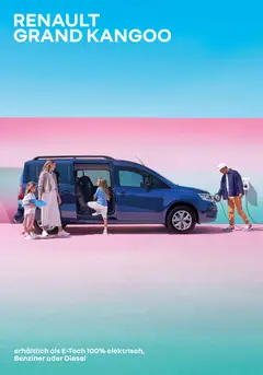 Vorschau Grand Kangoo gültig ab 14.01.2026