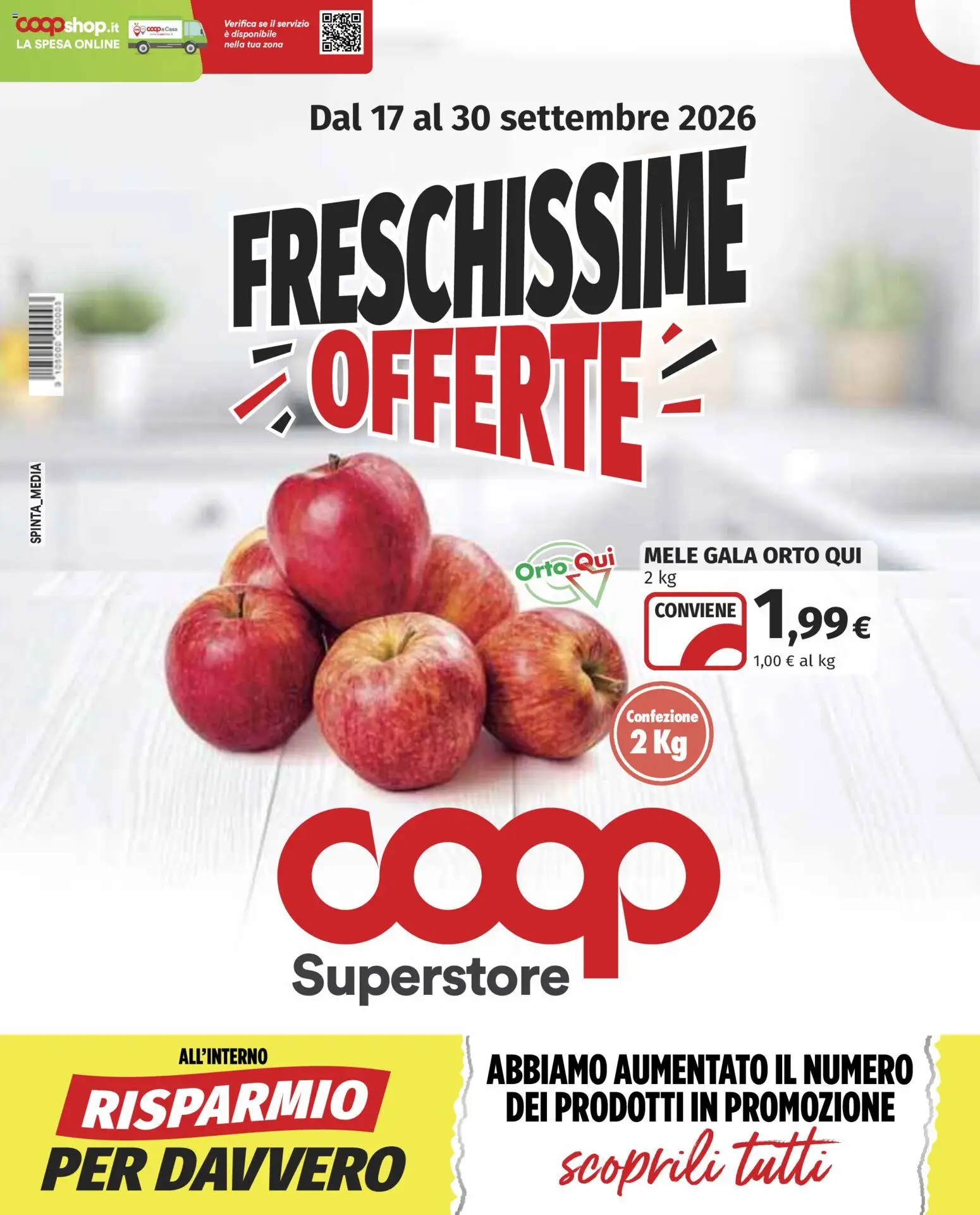 COOP volantino - pagina 1 - valido dal 17/09/2026