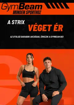 Előnézet GymBeam akciós újság érvényes 2026.09.22.-tól