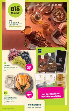 Vorschau BioMarkt Prospekt gültig ab 09.09.2026