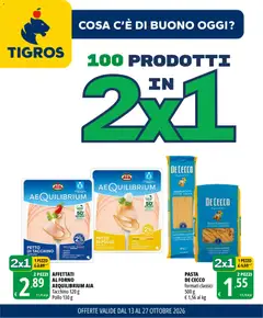 Anteprima Tigros volantino valida dal 13/10/2026