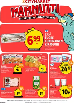 Esikatselu K-Citymarket tarjoukset voimassa alkaen 12/10/2026