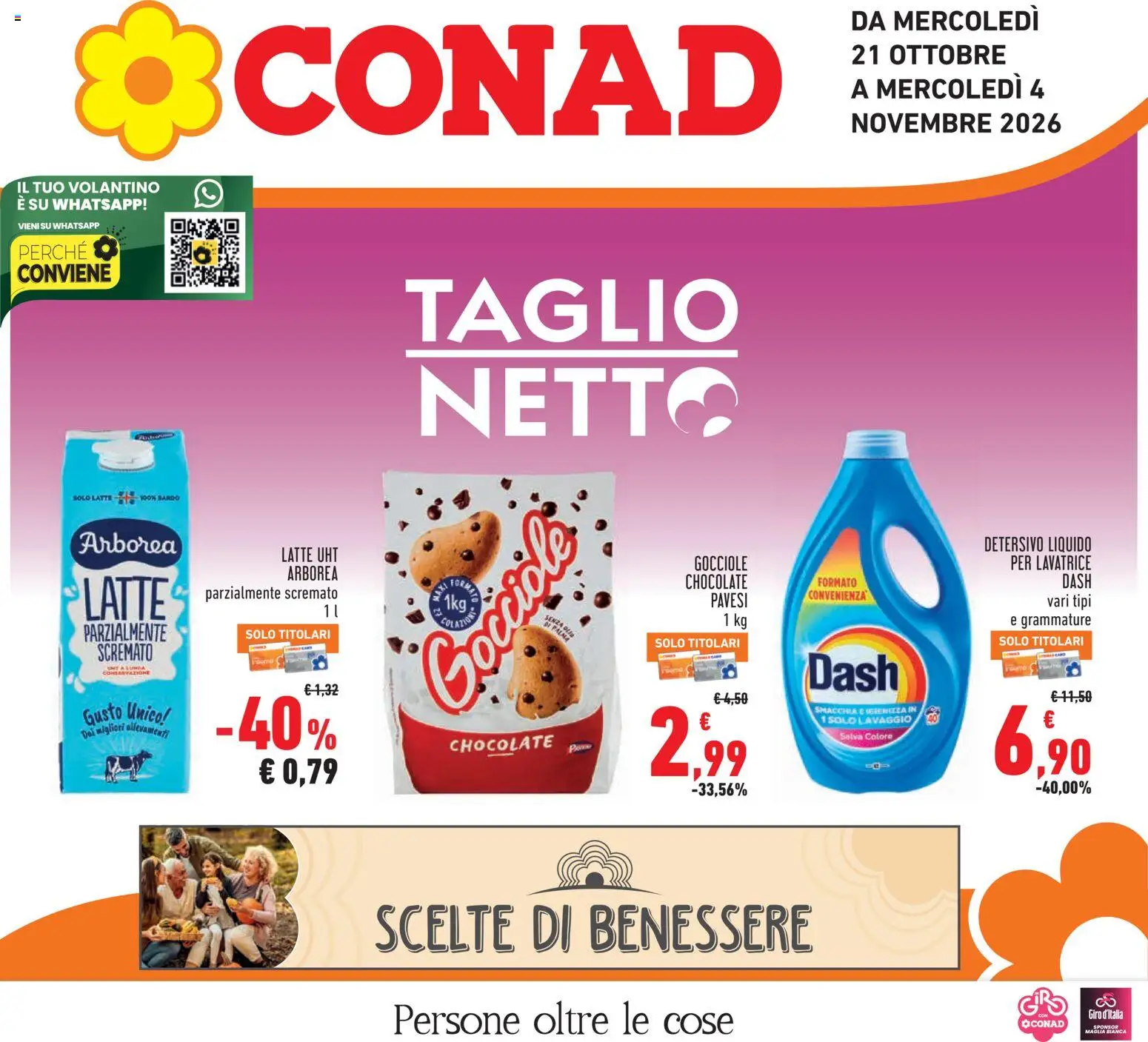Conad volantino - pagina 1 - valido dal 21/10/2026