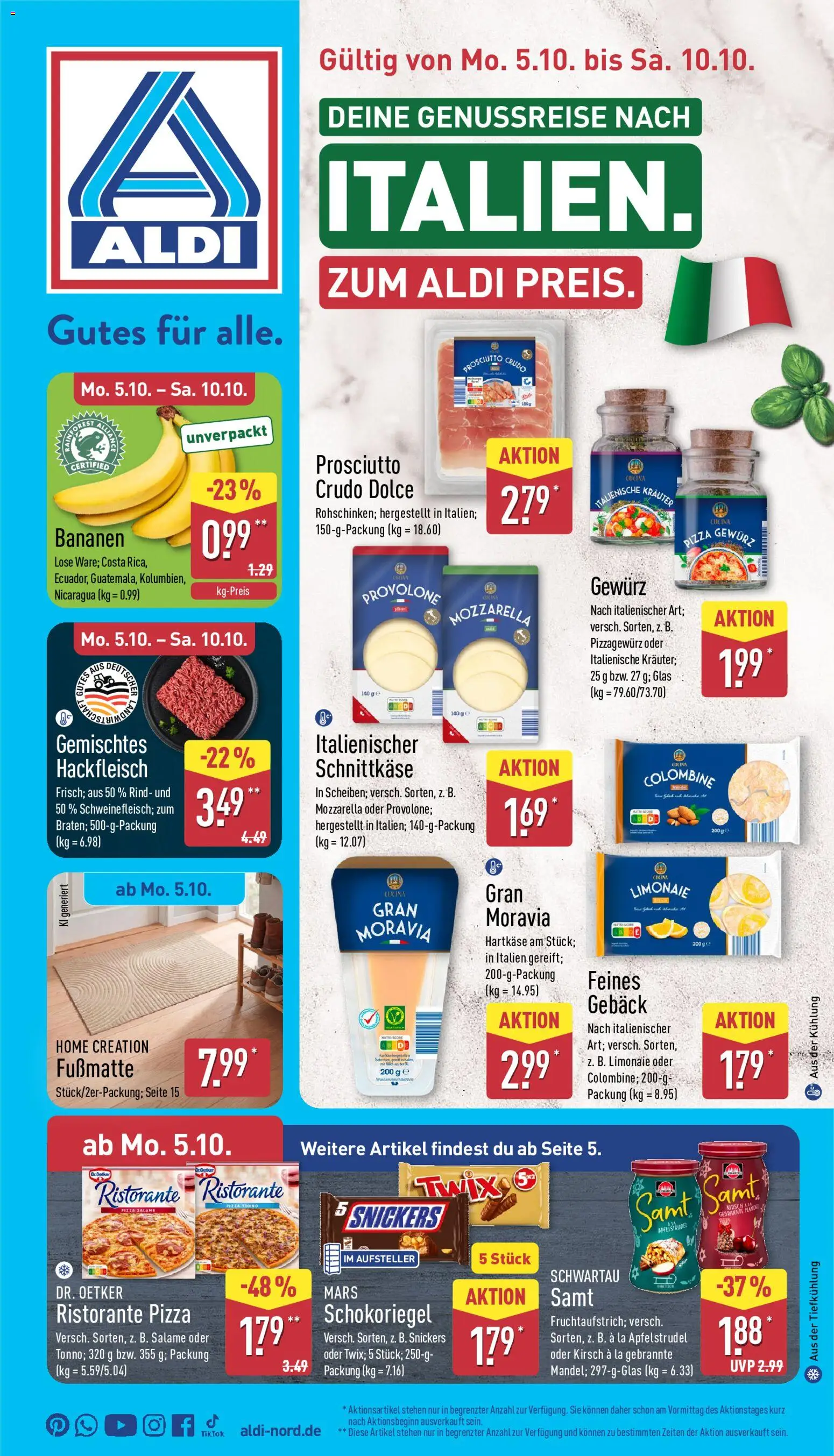 Aldi Prospekt - Seite 1 - gültig ab 05.10.2026