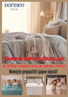 Dormeo Home katalog od 01.10.2026