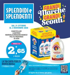 Anteprima Splendidi e Splendenti volantino valida dal 21/10/2026