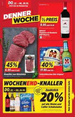 Vorschau Denner aktionen gültig ab 22.10.2026