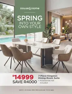 Preview House and Home Specials valid from 12/10/2026
