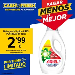 Vista previa del folleto Cash Fresh folleto Ariel 17 válido desde 28/09/2026