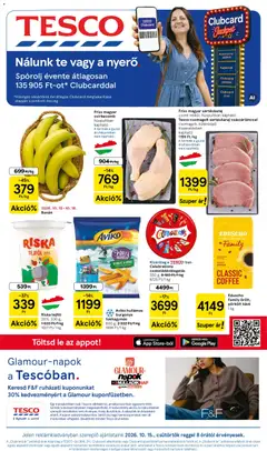 Előnézet Tesco aktuális akciós újság érvényes 2026.10.15.-tól