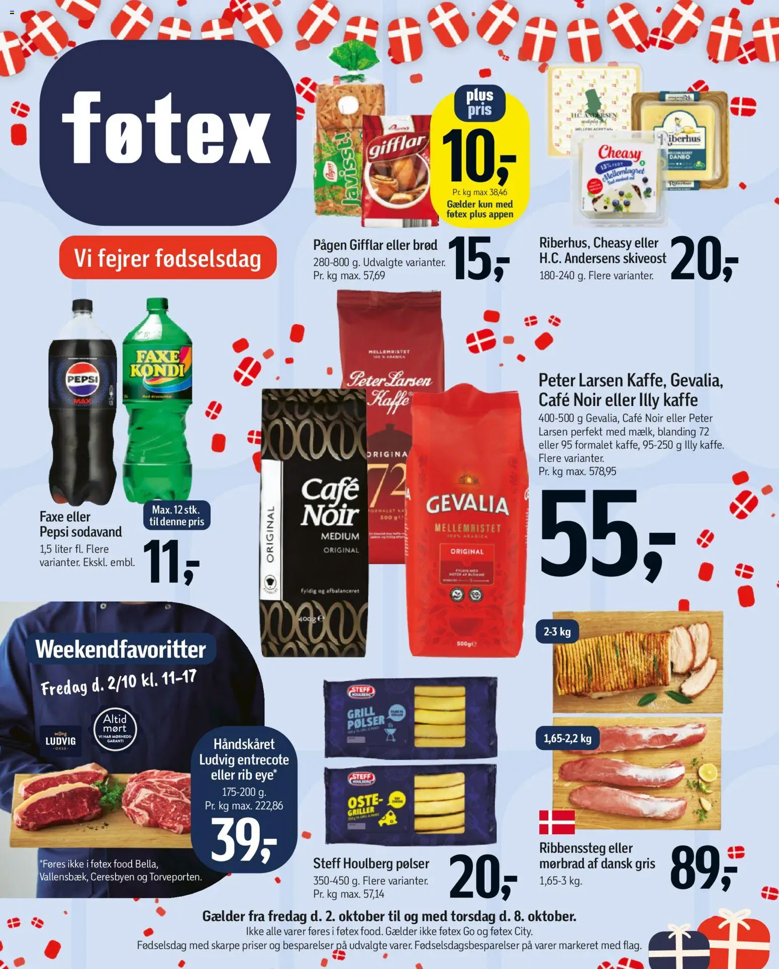 Føtex - Tilbudsavis uge 41 - side 1- gyldig fra 02/10/2026