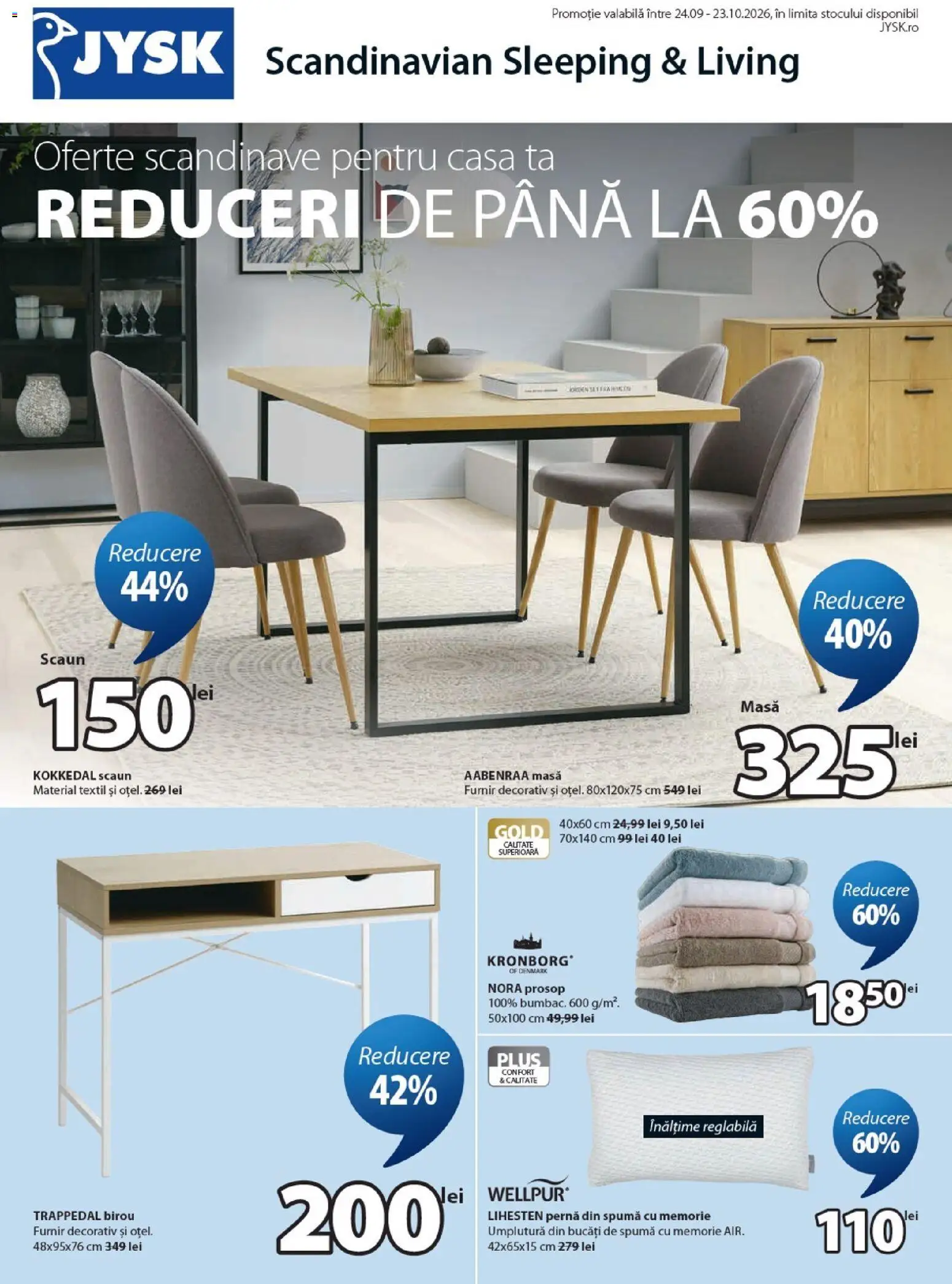 JYSK Catalog - pagina 1- valabil de la 24.09.2026