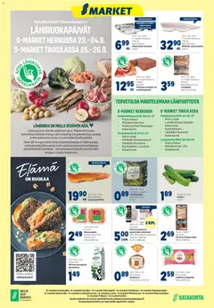 Esikatselu S-market tarjoukset voimassa alkaen 23/09/2026