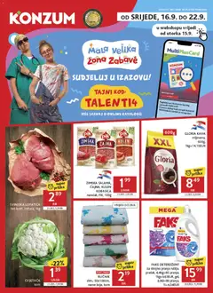 Előnézet Konzum HR akciós újság érvényes 2026.09.16.-tól