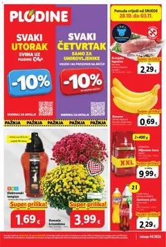 Plodine katalog od 28.10.2026