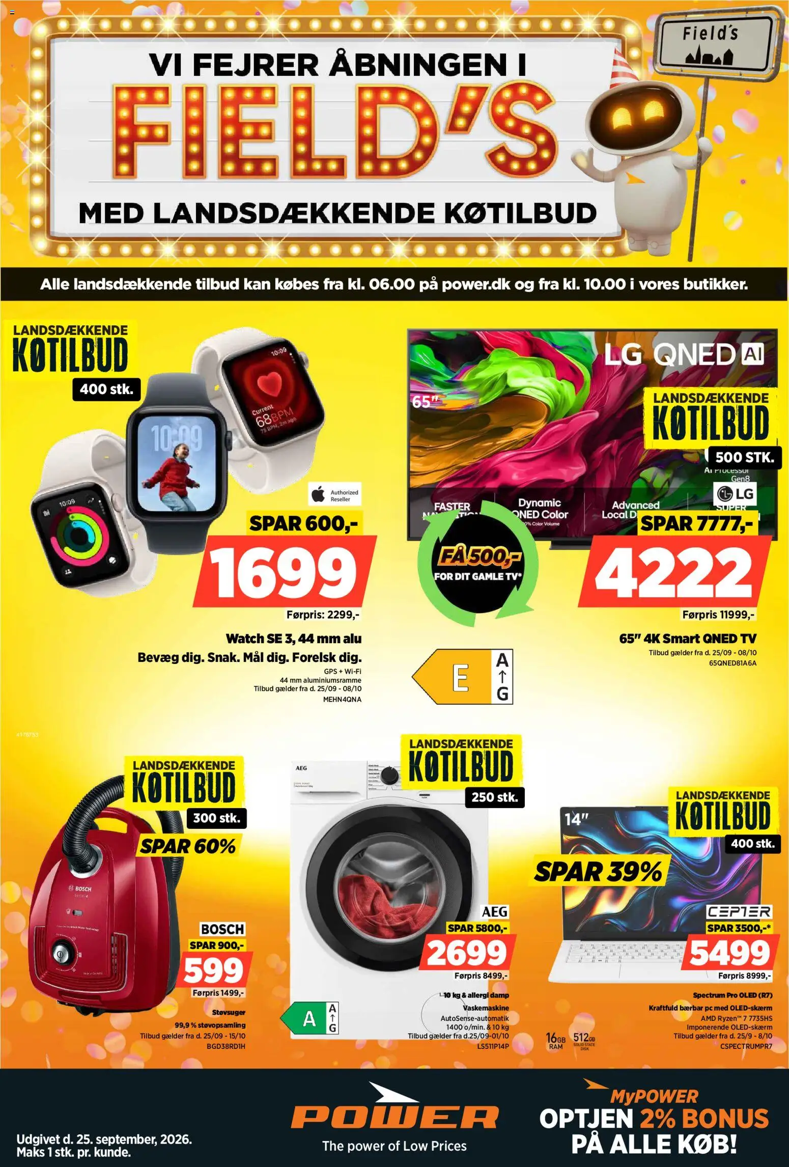Power - Tilbudsavis - side 1- gyldig fra 25/09/2026