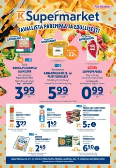 Esikatselu K-Supermarket tarjoukset voimassa alkaen 07/09/2026