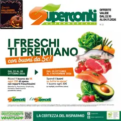 Anteprima Superconti volantino valida dal 22/10/2026