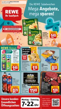 Vorschau Rewe ihr Kaufpark Prospekt gültig ab 28.09.2026