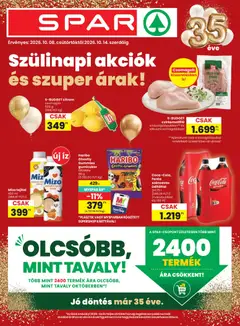 Előnézet Spar akciós újság érvényes 2026.10.08.-tól