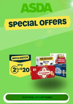 Weekly offers Asda valid from 22/09/2026